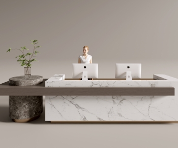 Modern Reception Desk-ID:315098058