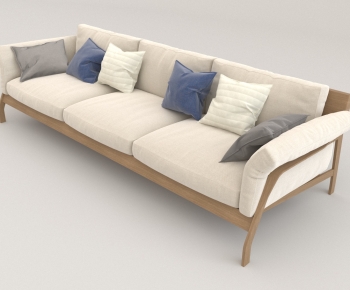 Modern Three-seat Sofa-ID:103836065