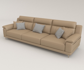 Modern Three-seat Sofa-ID:837352042