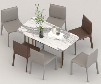 Modern Dining Table And Chairs-ID:513166902