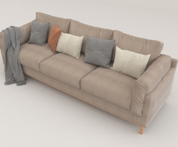 Modern Three-seat Sofa-ID:862128024