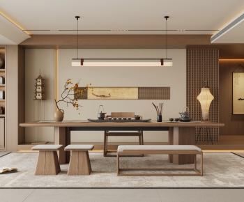 New Chinese Style Tea House-ID:100677975