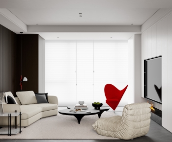 Modern A Living Room-ID:828794968