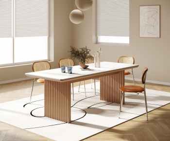 Modern Dining Table And Chairs-ID:451390984