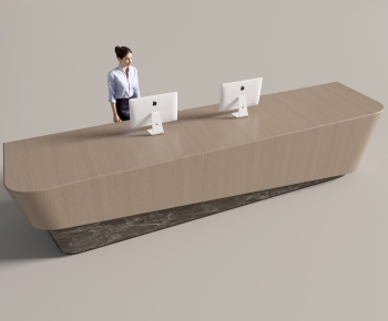 Modern Reception Desk-ID:118279512