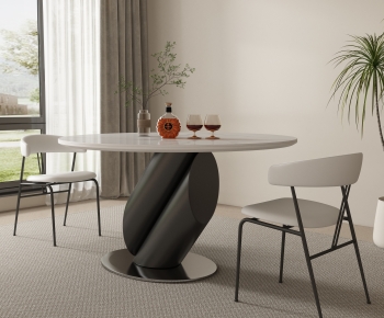 Modern Dining Table And Chairs-ID:525186067