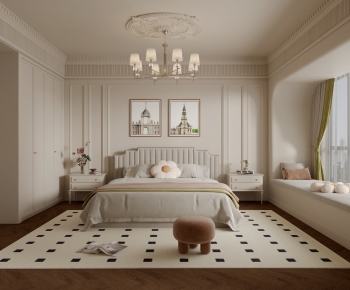 French Style Bedroom-ID:497534996