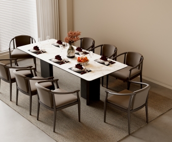 Modern Dining Table And Chairs-ID:885762933