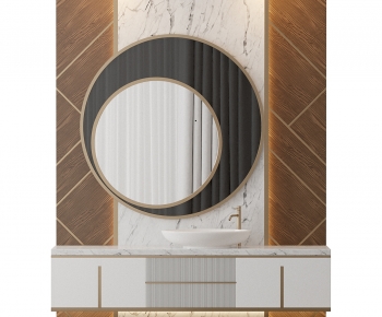 Modern Bathroom Cabinet-ID:239777096