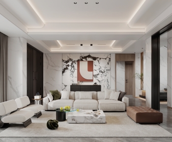 Modern A Living Room-ID:702308894