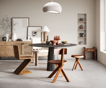 Modern Dining Table And Chairs-ID:238394988