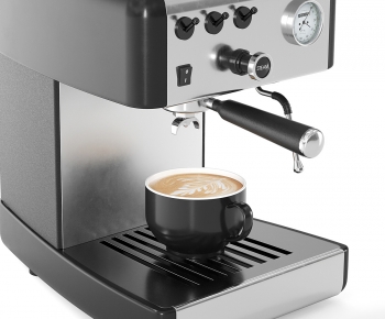 Modern Kitchen Electric Coffee Machine-ID:734035973