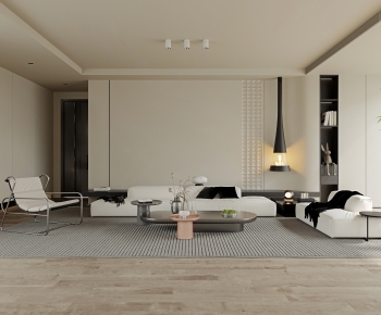 Modern A Living Room-ID:683053022