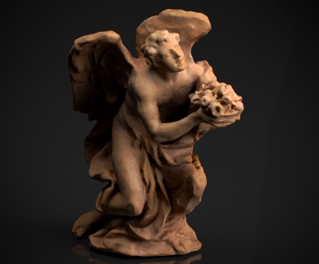 European Style Sculpture Sketch-ID:908770082