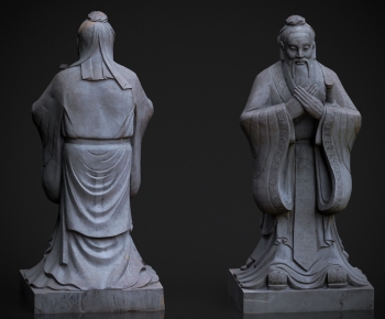 Chinese Style Sculpture Sketch-ID:954422007