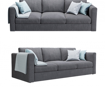 Modern Three-seat Sofa-ID:565866953