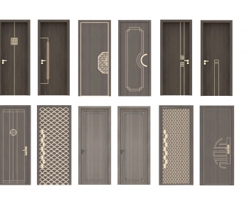 New Chinese Style Single Door-ID:150218011