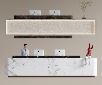 Modern Reception Desk-ID:556029088