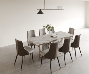 Modern Dining Table And Chairs-ID:862960103