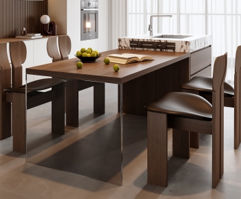 Modern Dining Table And Chairs-ID:747968912