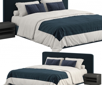 Modern Double Bed-ID:276959905