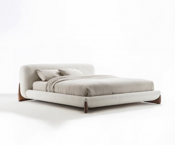 Nordic Style Double Bed-ID:481419612