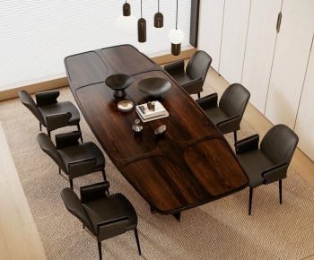 Modern Dining Table And Chairs-ID:238730916