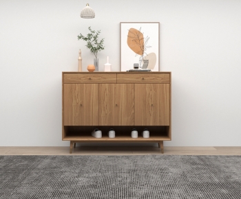 Nordic Style Shoe Cabinet-ID:492969048