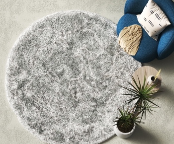 Modern Circular Carpet-ID:964401962