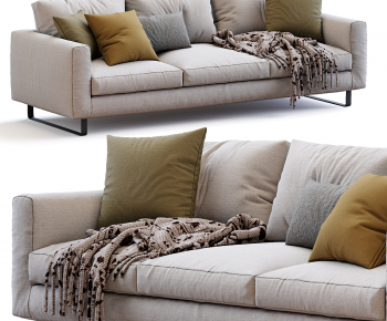 Modern Three-seat Sofa-ID:679431923