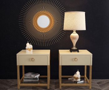 American Style Bedside Cupboard-ID:206614978