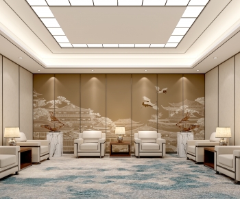 New Chinese Style Reception Room-ID:694147114