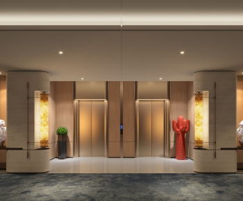 Modern Elevator Hall-ID:867608075