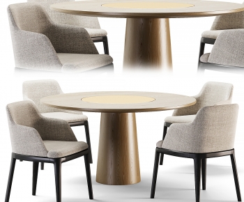 Modern Dining Table And Chairs-ID:980725051