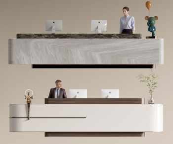 Modern Reception Desk-ID:566030987