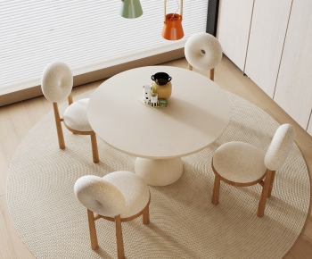 Modern Dining Table And Chairs-ID:268600041