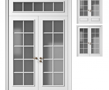 Simple European Style Double Door-ID:864310039