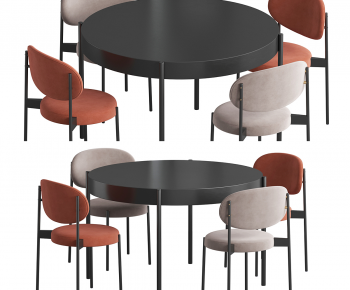 Modern Dining Table And Chairs-ID:404365063