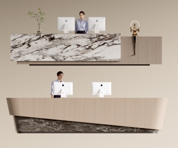 Modern Reception Desk-ID:230436095