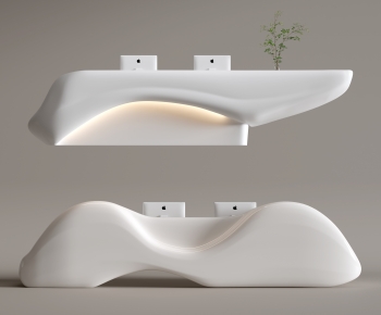 Modern Reception Desk-ID:322268019