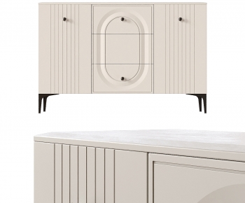 Simple European Style Side Cabinet-ID:538633118