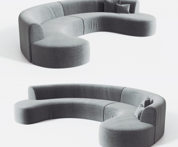 Modern Curved Sofa-ID:442080023