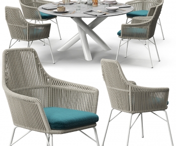 Modern Dining Table And Chairs-ID:547493937