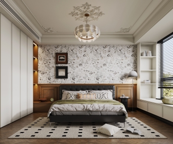 French Style Bedroom-ID:643589029