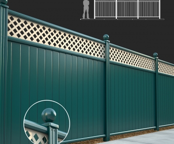 Modern Fence-ID:195687068