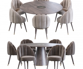 Modern Dining Table And Chairs-ID:227906949