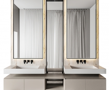 Modern Bathroom Cabinet-ID:692575937