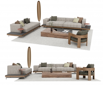 Wabi-sabi Style Sofa Combination-ID:848843104