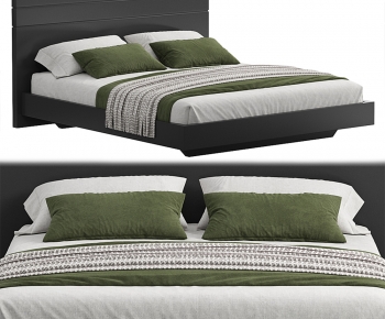 Modern Double Bed-ID:831809034