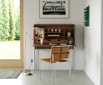 Modern Computer Desk And Chair-ID:548099995